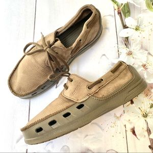 Crocs Unisex Cove Sport Loafer/moccasins deck/garden shoe w SPERRY vibe 🍃✨